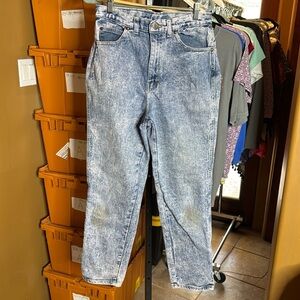 Vintage PS Gitano Denim Jeans Women's Blue Fade Acid Wash 80s 90s Size 10 Reg
